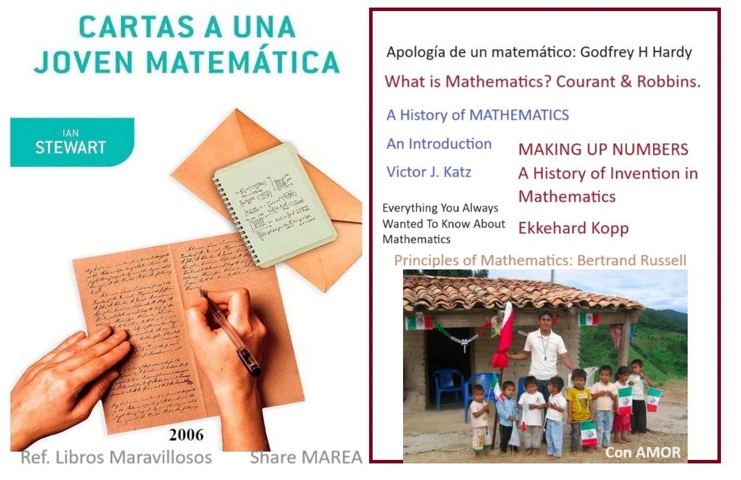 Cartas a una joven matemática: Ian Stewart, y Más