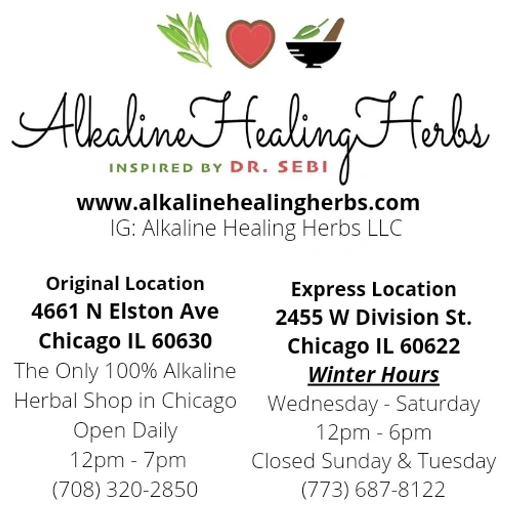 Alkaline Healing Herbs Herbal Nutrition Health Wellness