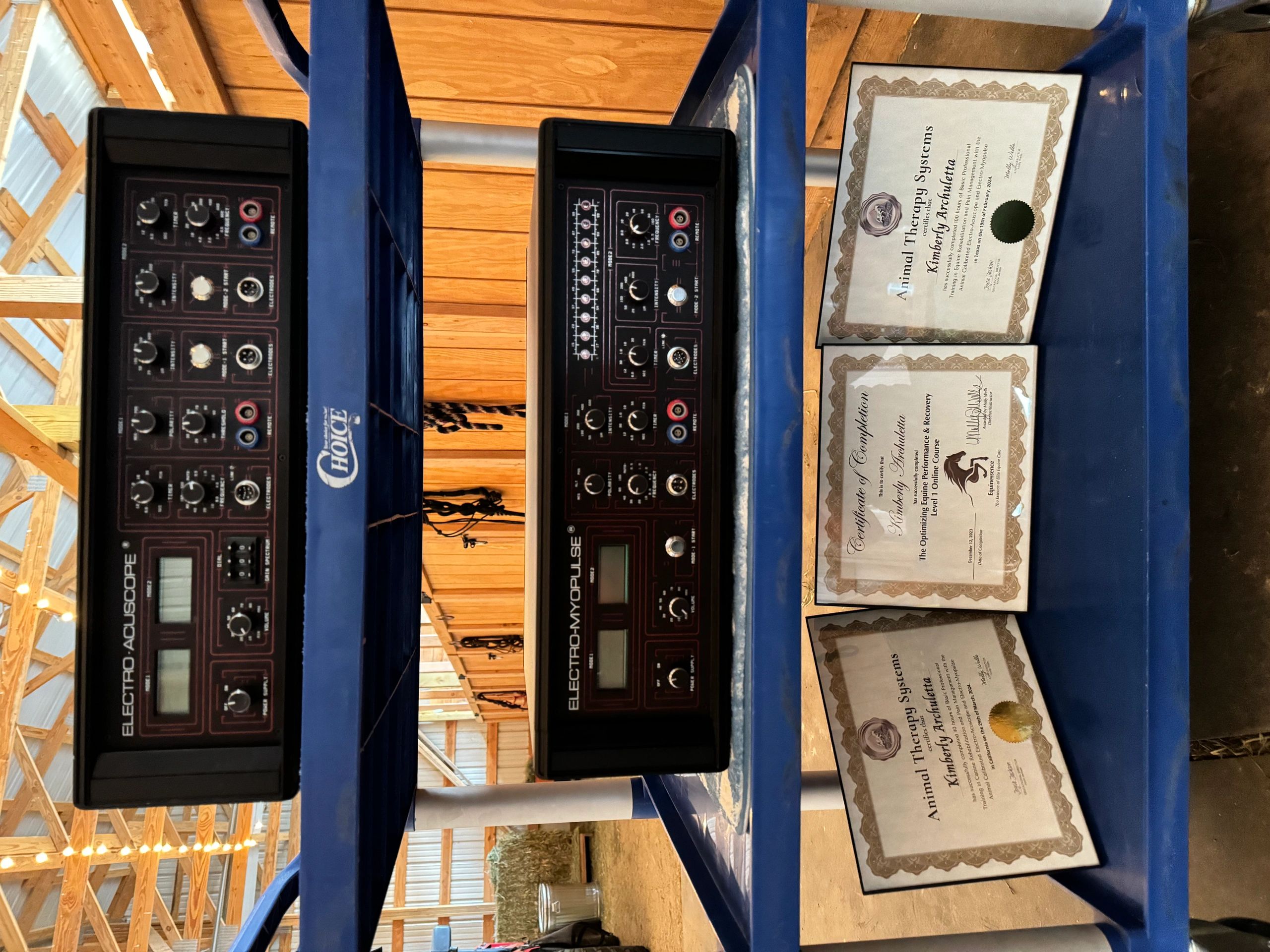 Electro-Acuscope and Electro-Myopulse