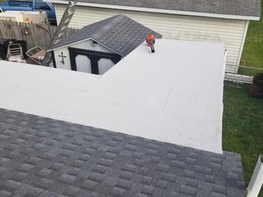 New roof on patio 