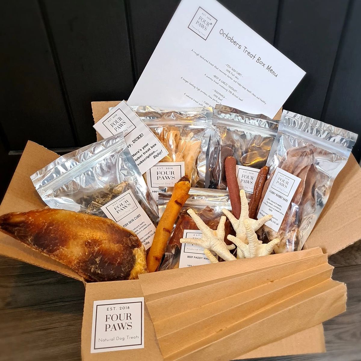 Four Paws VIP Monthly Treat Box Subscription