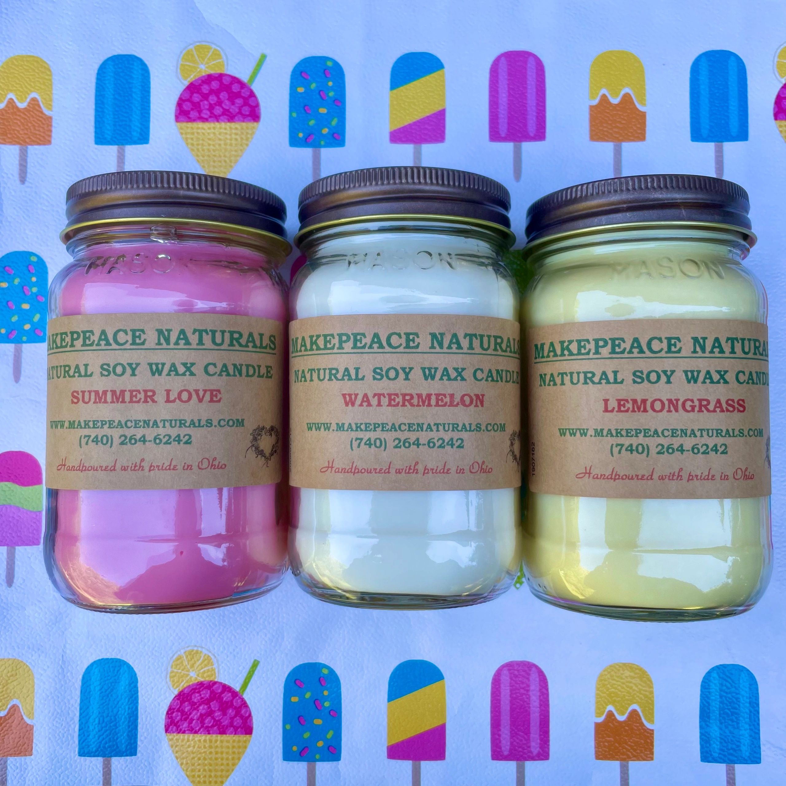 Candles Makepeace Naturals