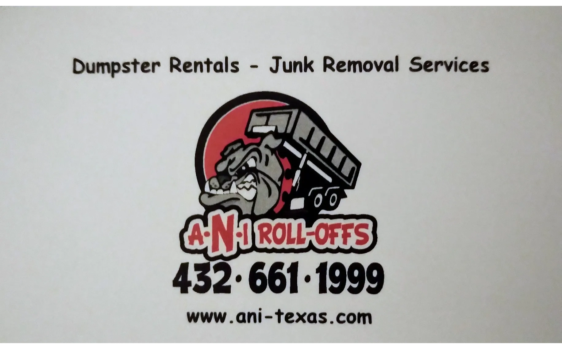 ANI Roll-Offs and Junk Removal — photo 1