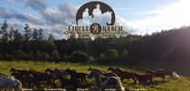 image of Circle B Ranch website home page logo- The Circle B Ranch is located at 771 Potter Brook Ro