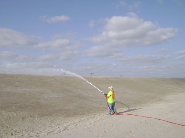  Sand Dune stabilization  in Abu Dhabi Al Forsan 