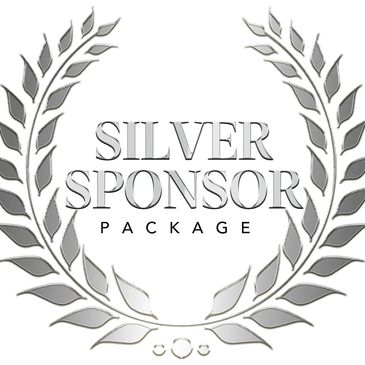 Silver Sponsor Package emblem with laurel wreath design.