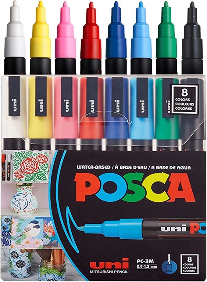 Paper & Ink Arts - Your custom typefaces and logos will look cleaner than  ever with Posca markers. Their superb coverage makes Poscas a great choice  for #handtype, allowing for crisp shadows