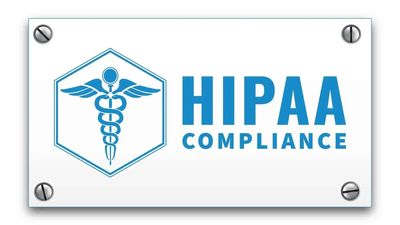 A banner of compliance for HIPAA as Rill Unique Enterprises is compliant and trusted. 