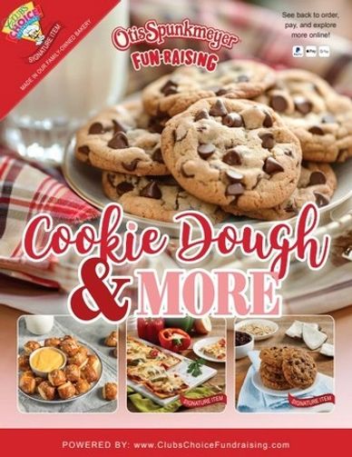 Otis Spunkmeyer cookie dough and more fundraiser with delicious treats.