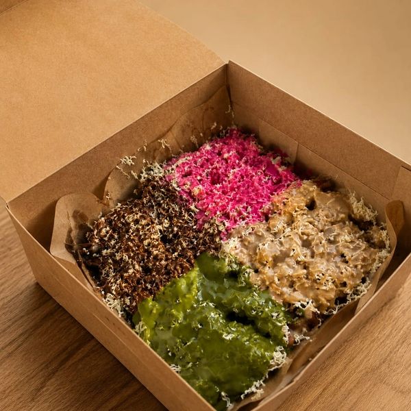 pisang cheese family box pelbagai perisa untuk tempahan majlis di kedai pisang cheese Kuala Pilah.