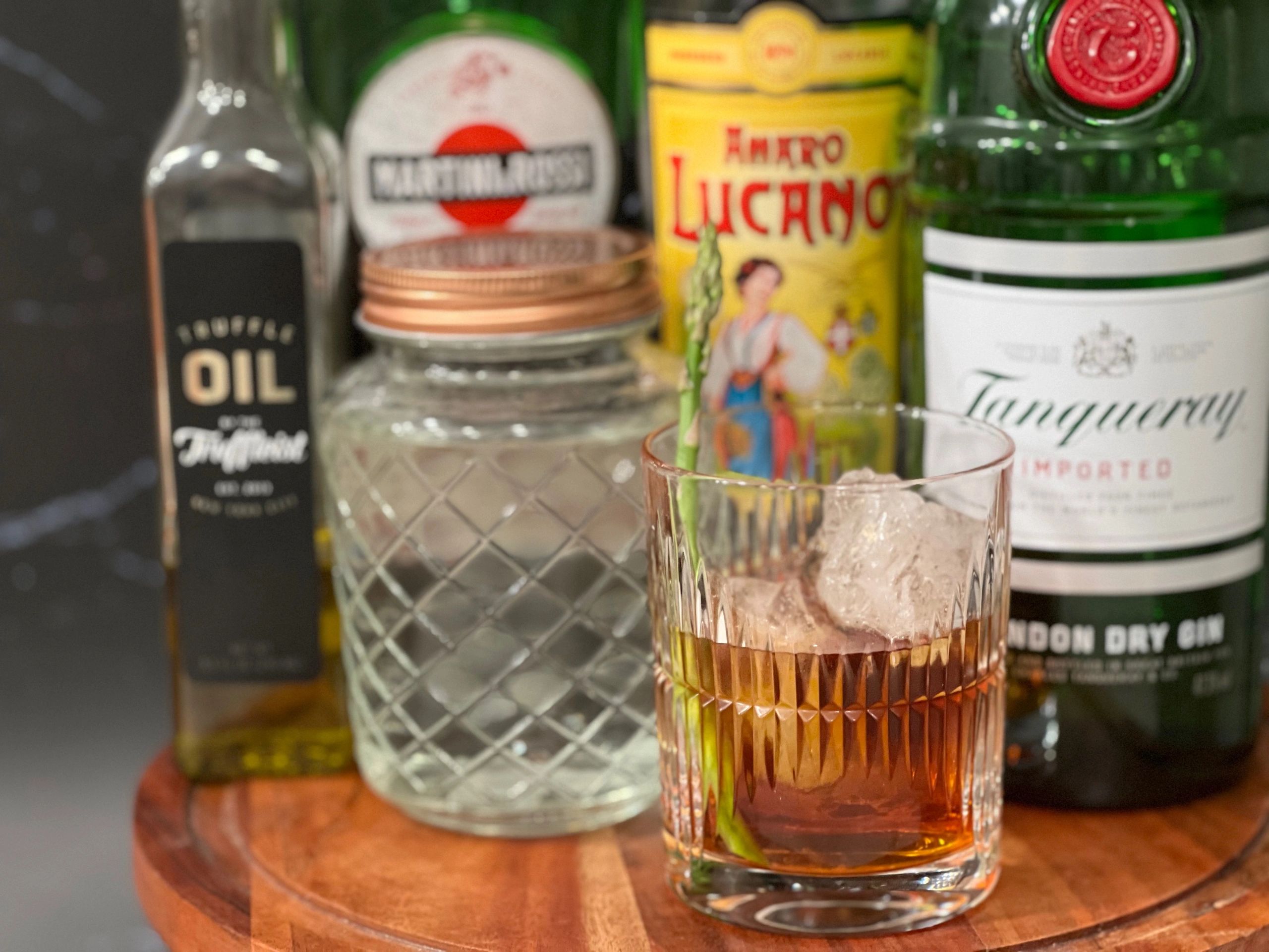 Seasonal Sips Black Truffle Negroni