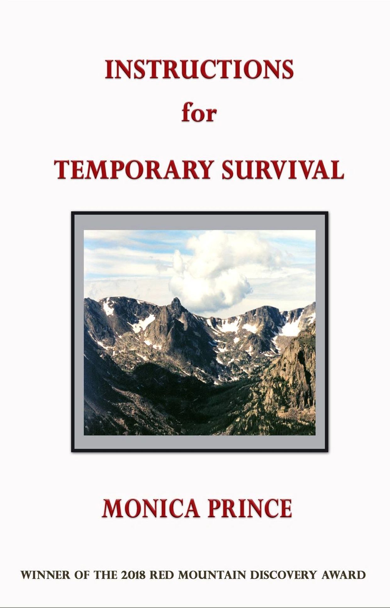 Book cover for the choreopoem Instructions for Temporary Survival