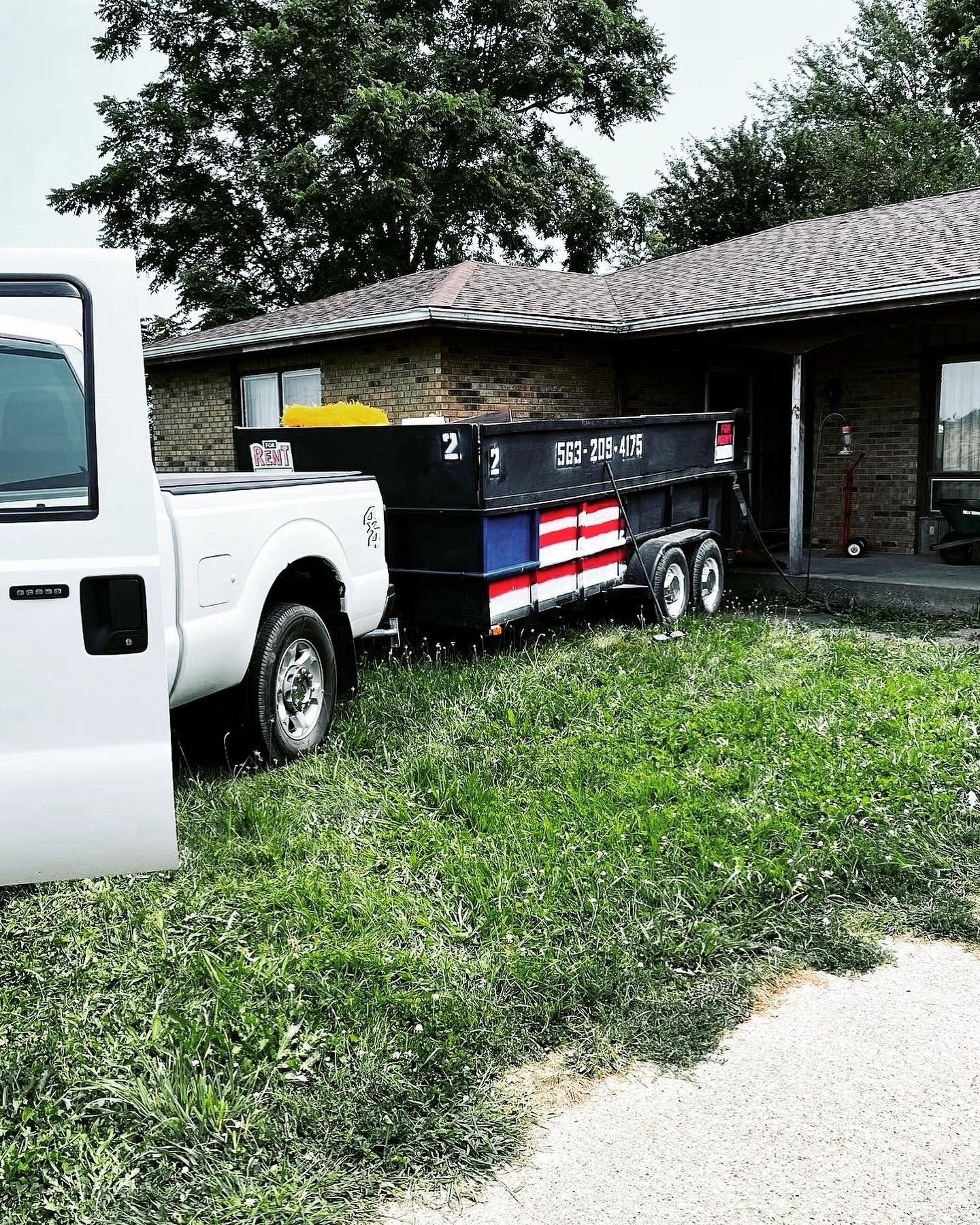 Driveway/Curbside Pickup - Affordable Junk Removal & Dumpster Rentals