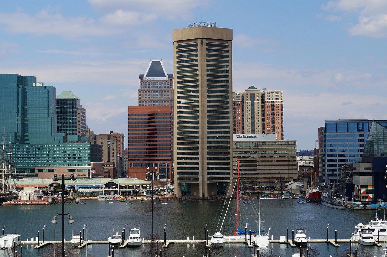 Baltimore Maryland skyline