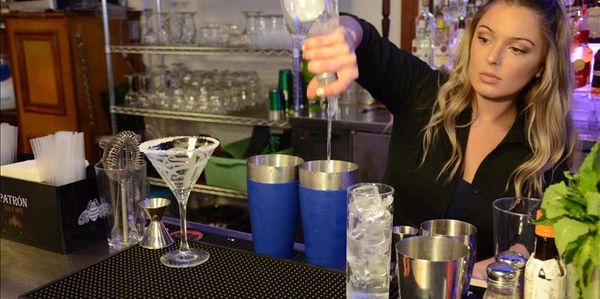 Bartender at Cuba Libre lounge