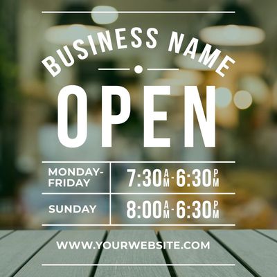 Window lettering service Henderson Greater Las Vegas Nevada