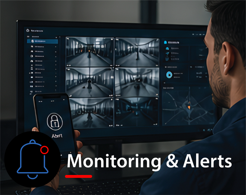 Real-Time Alerts

Remote Access

Continuous System Awareness