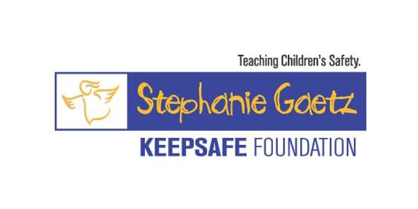 Logo of Stephanie Gaetz Keepsafe Foundation promoting children's safety.