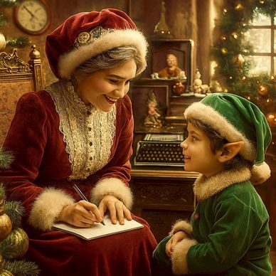 Ivy Snowbell, Communications Director for the Premier Santa Claus North Pole Office and Santa Visits