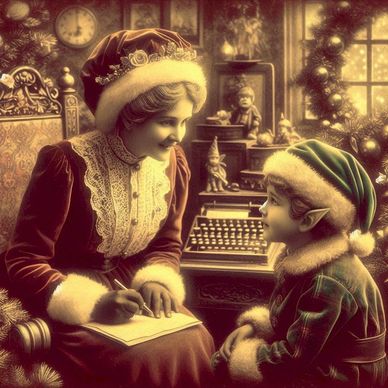 Ivy Snowbell discusses a Premier Santa Visit in Philadelphia with one of Santa's most trusted elves.