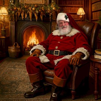There's Santa's Real Bearded, Authentic Santa is ready for Premier Santa Visits in NJ, PA, DE, & MD.