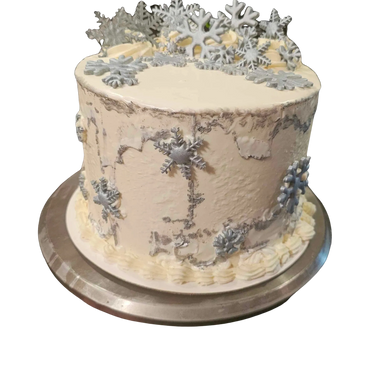 Let It Snow Cake