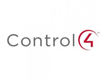Control4 logo with a stylized red number 4.