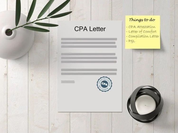Get A CPA Letter For Mortgage Or Apartment Rental