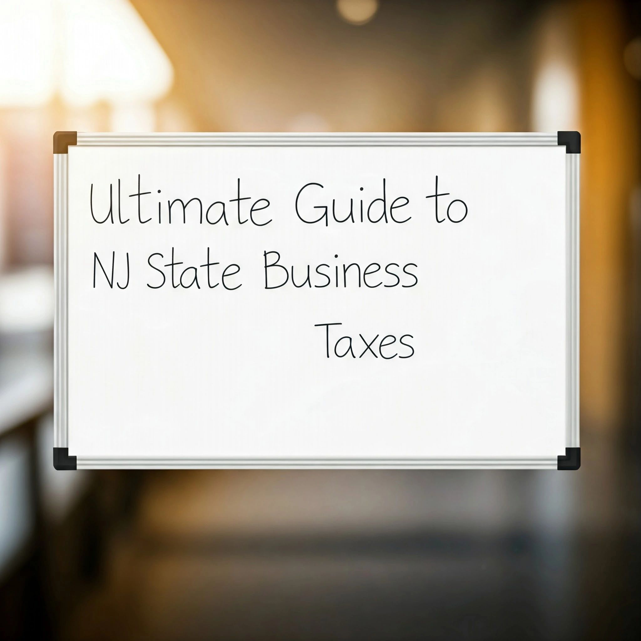 Ultimate Guide to NJ Business Taxes: From Income to Corporate Tax