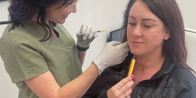 chin botox for chin dimpling in southern utah