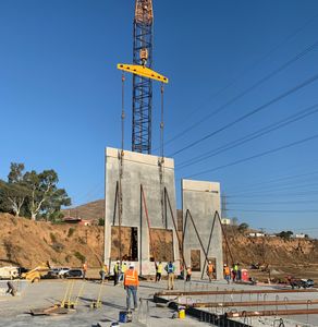 A Construction Site in its Early Stages