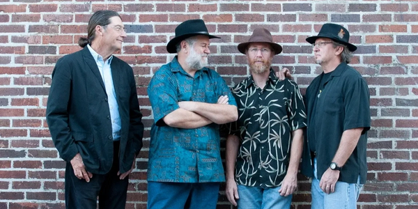 Billy Needs a Beard band photo op - Photo credit Tony Guinn