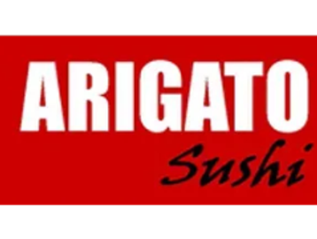 Arigato Sushi Logo at Creekside Shops in Roseville, CA
