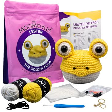  THE MOOMOYUS Crochet kit for Beginners, Crafts for