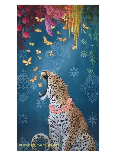 Jaguar and Butterflies
Heather Gauthier Art 