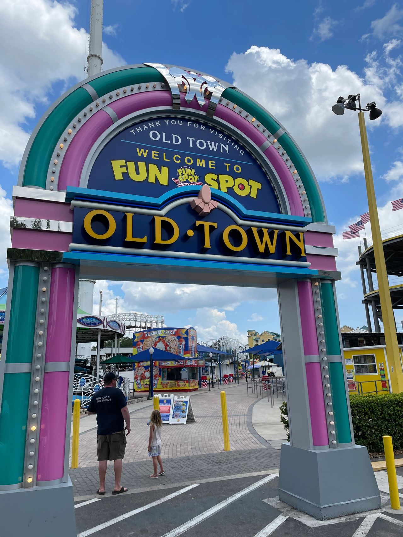 Old Town Kissimmee and Fun Spot America!