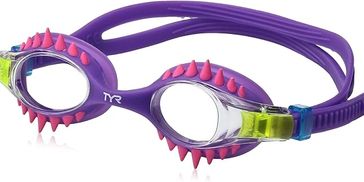 TYR fun kids swimming googles with spikes, best girls swim goggles