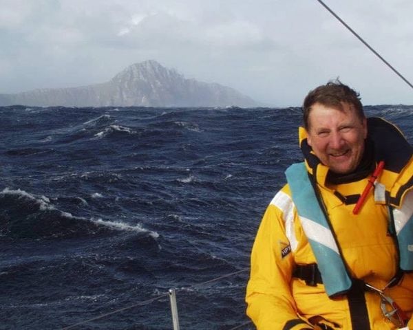 Sailing south of Cape Horn