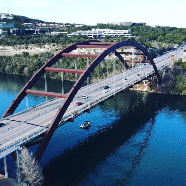 Pennybacker Bridge in Austin, Texas