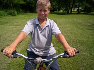 I enjoyed riding My bmx bike when I was younger