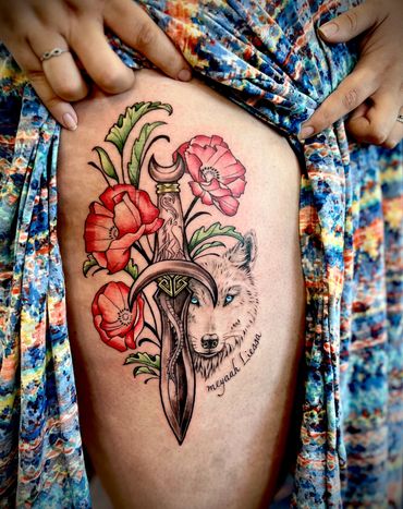 poppy tattoos for women