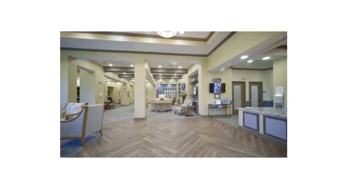 Shared interior space at Everlasting Services at Estrella Center.