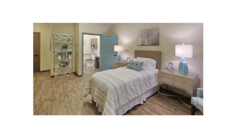 Bedroom example at Everlasting Services at Estrella Center.