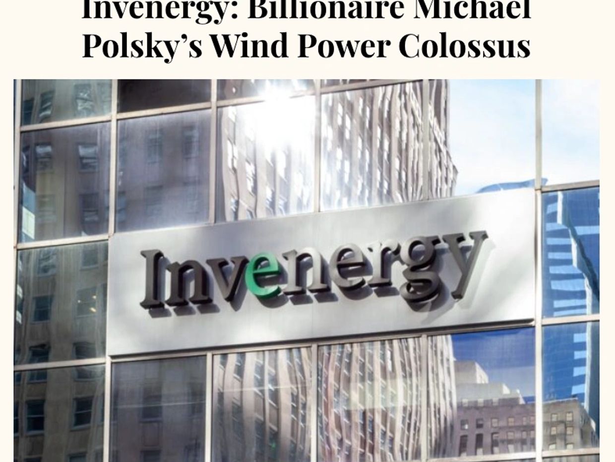 Invenergy: Billionaire Michael Polsky's Wind Power Colossus