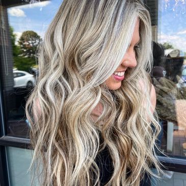 BLONDING. BALAYAGE. DIMENSION. EXTENSIONS. | Hand-tied | Weft | Halo