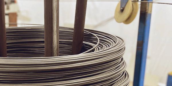 Solid wire coil