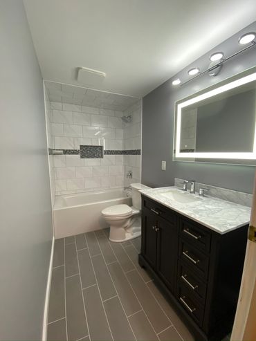 June 2020 Bathroom remodel in Syracuse, NY