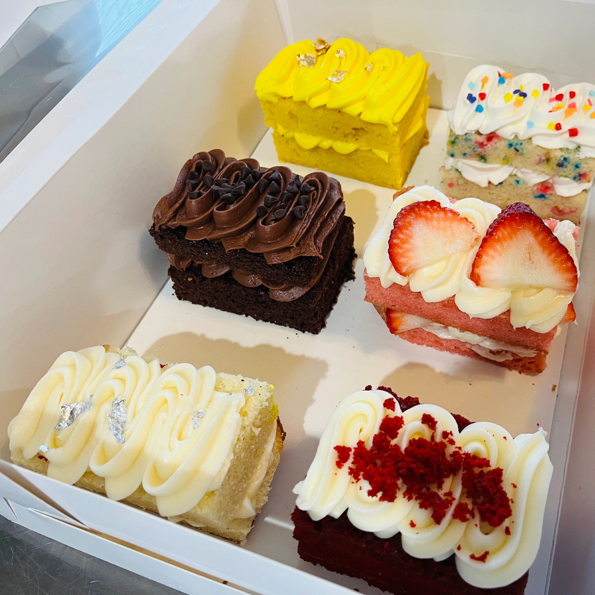 Cake Tasting Boxes Tiffy Cakes & Sweets