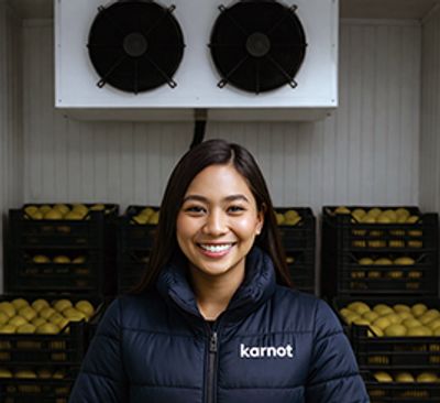 CO2 refrigeration warehouse