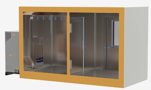 Air-cycle technology diagram showing Snow Catcher humidity extraction